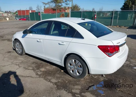 2012 Chevrolet Cruze Ls from USA, damaged, VIN 1G1PC5SH7C7276539